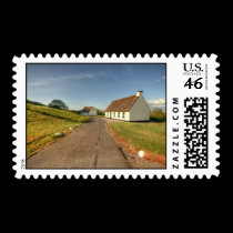 Irish Thatched Cottages stamps