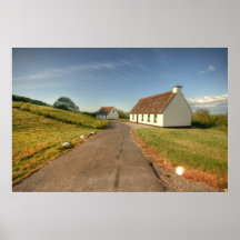 Irish Thatched Cottages Posters