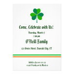 Irish themed Invitation