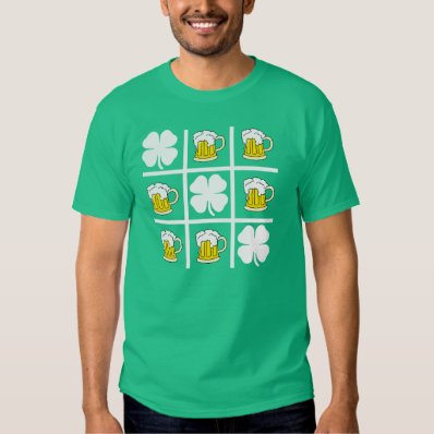 Irish Tick Tack Toe Tee Shirt