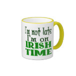 Irish Time Funny Coffee Mug