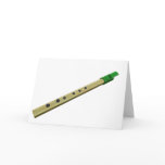 Irish Tin Whistle Greeting Card
