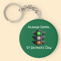 Irish Traffic Light Key Ring Key Chains