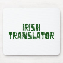 Irish Translator mousepads
