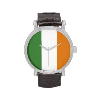 Irish Tri Color Flag Wrist Watches
