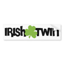 Irish Twin Bumper Sticker