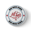 IRISH WATER SPANIEL mom button