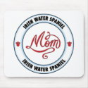 IRISH WATER SPANIEL mom mousepad