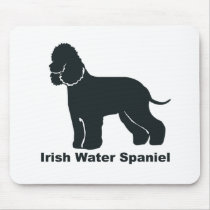 Irish Water Spaniel mousepads by GenuineDogOwner Irish Water Spaniel mousepads