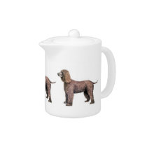 Irish Water Spaniel Teapot