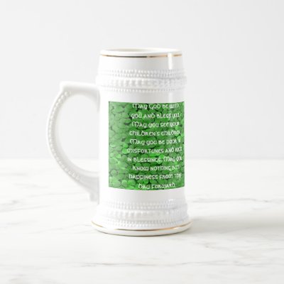 Irish  Wedding Blessing - Customized - Customized Coffee Mug by samack