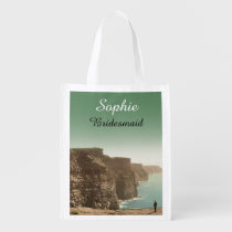 Irish Wedding Favor Cliffs of Moher 1890s Reusable Grocery Bag at  Zazzle