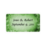 Irish Wedding Favor Labels