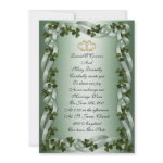 Irish wedding Invitation elegant