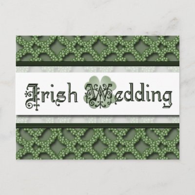 irish wedding invitations