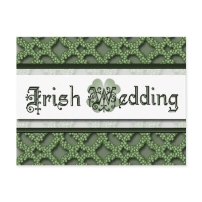 irish wedding invitations