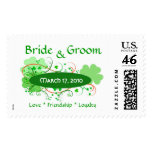 Irish Wedding Postage Abstract Celtic Design