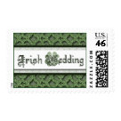 postcard - Irish Wedding Postage Stamp by TDSwhite at ArtisticPostage.com