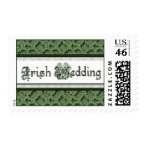 Irish Wedding Postage Stamp by TDSwhite Irish Wedding Postage Stamp