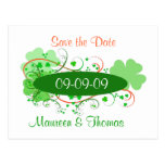 Irish Wedding Save the Date Postcard