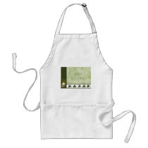 Irish Wedding Shamrock Apron by aslentz Irish Wedding Shamrock Apron