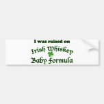 Irish Whiskey Baby Formula Bumper Sticker