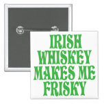 Irish Whiskey Pinback Buttons
