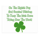 Irish Whiskey Postcard