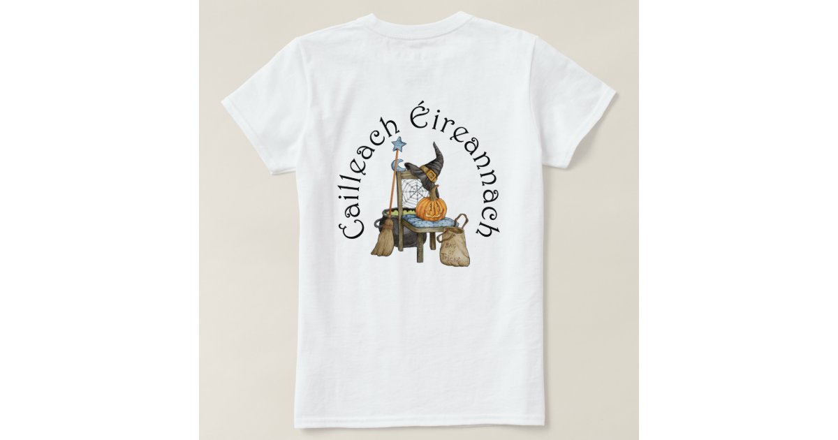 'Irish Witch' in Gaelic Tee Shirt Zazzle