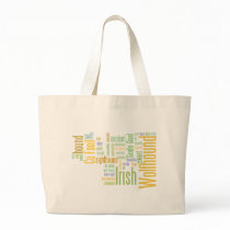 Irish Wolfhound Canvas Bag