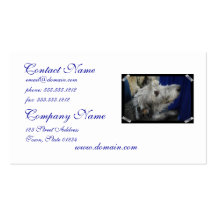 Irish Wolfhound Business Cards
