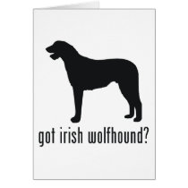 Irish Wolfhound Greeting Cards