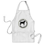 Irish Wolfhound Circle Border Aprons
