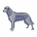 Irish Wolfhound Embroidered Hoodie