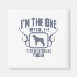 Irish Wolfhound Fridge Magnet