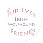 Irish Wolfhound Furever Stickers