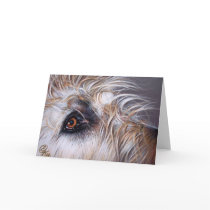 Irish Wolfhound Greeting Card