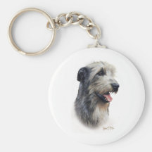 Irish Wolfhound Key Chains