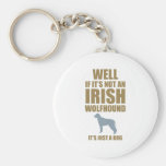 Irish Wolfhound Keychain