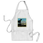 Irish Wolfhound Landscape Apron
