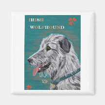 Irish Wolfhound magnet