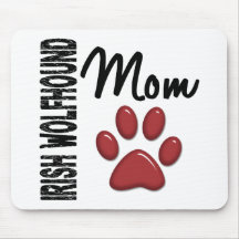 Irish Wolfhound Mom 2 Mousepads