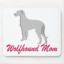 Irish Wolfhound Mom Mousepad