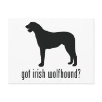 Irish Wolfhound Post Card