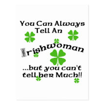 Irish Woman - You Can Always Tell... Postcards