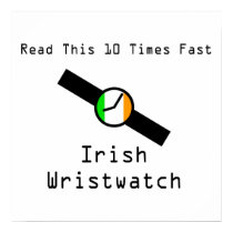 Irish Wristwatch posters