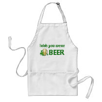 Irish You Were Beer aprons by holiday_tshirts Irish You Were Beer aprons