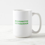 Irishman Fire Extinguisher Coffee Mug mugs