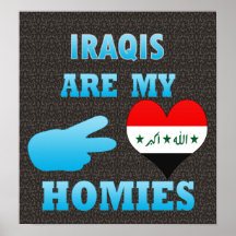 Irishs are my Homies Poster