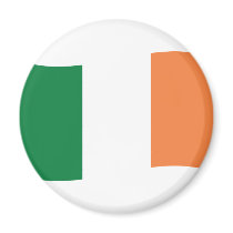 irland flag magnet